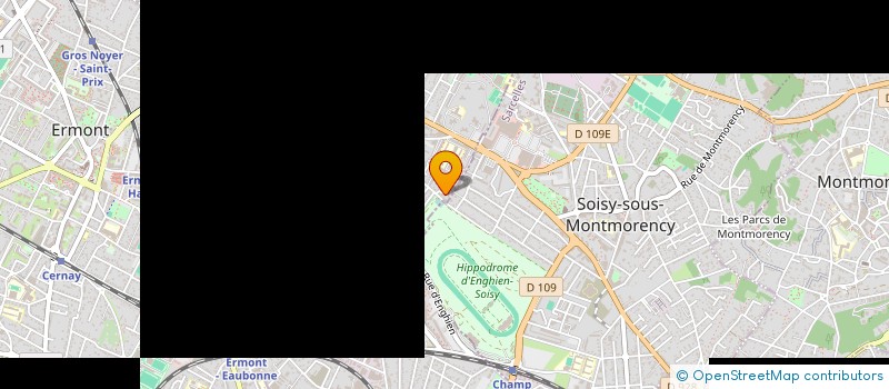 localisation de l'entreprise MONSIEUR AHIBO DAGO à EAUBONNE