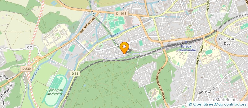 localisation de l'entreprise MONSIEUR AHIZI AKA  GRAND-COURONNE