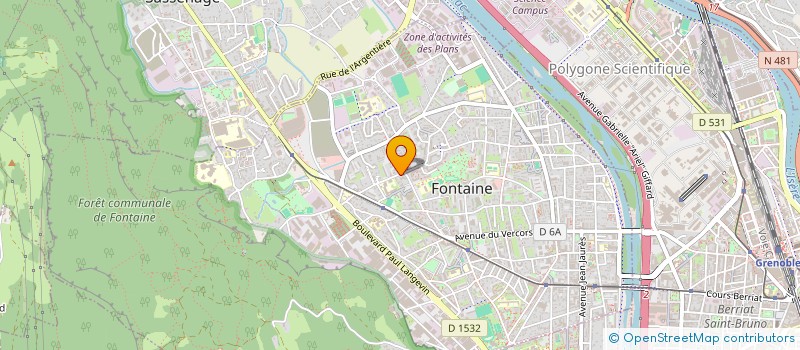 localisation de l'entreprise MONSIEUR AHLLAN TOURKI  FONTAINE