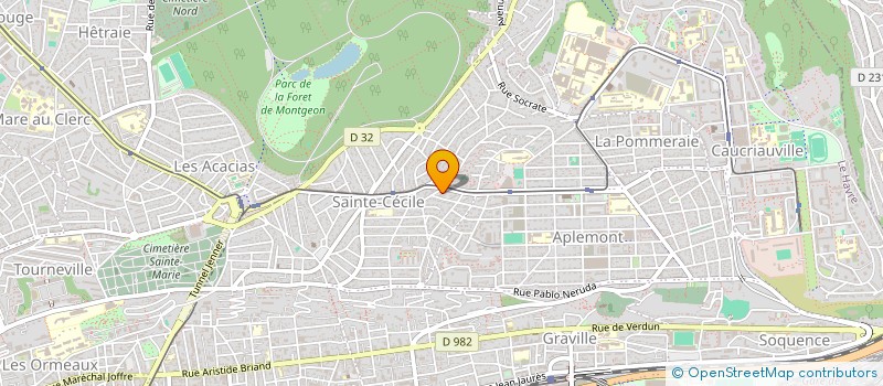 localisation de l'entreprise MONSIEUR AHMAD ABU LEBDEH  LE HAVRE