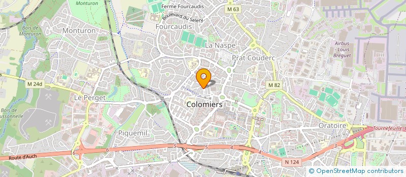 localisation de l'entreprise MONSIEUR AHMAD AHMAD à COLOMIERS