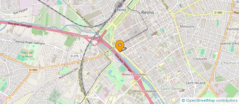 localisation de l'entreprise MONSIEUR AHMAD ALAHMAD  REIMS