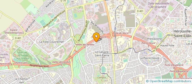 localisation de l'entreprise MONSIEUR AHMAD ALARGHA ALMASRI à CAEN