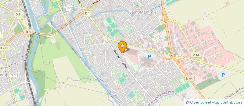 localisation de l'entreprise MONSIEUR AHMAD ALBUKAI  CHALONS-EN-CHAMPAGNE