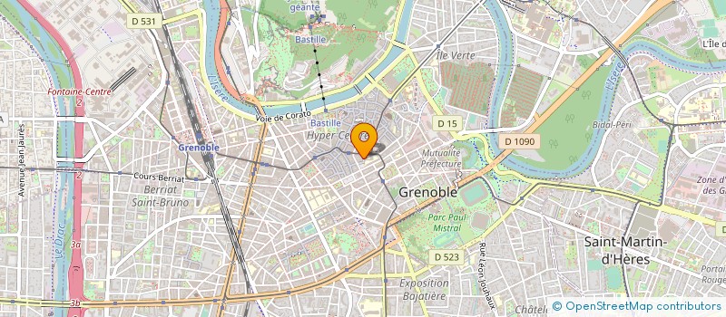 localisation de l'entreprise MONSIEUR AHMAD ALHAJ  GRENOBLE