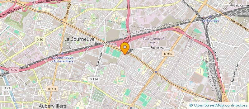 localisation de l'entreprise MONSIEUR AHMAD ALHASAN à LA COURNEUVE