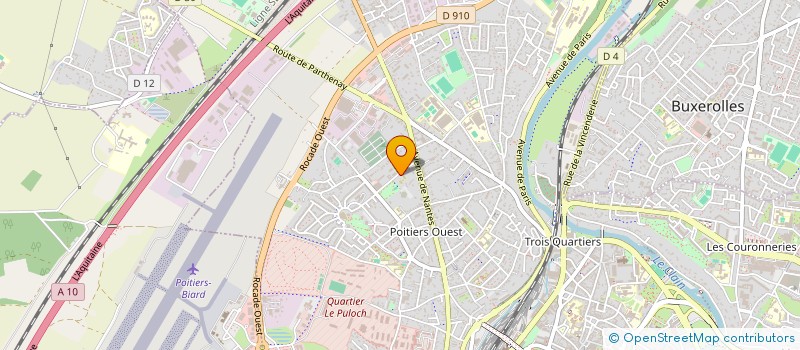 localisation de l'entreprise MONSIEUR AHMAD ALI JAMAL  POITIERS