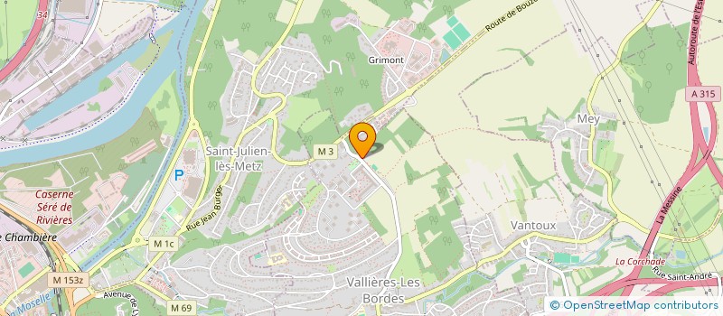 localisation de l'entreprise MONSIEUR AHMAD ALSAOUD  METZ