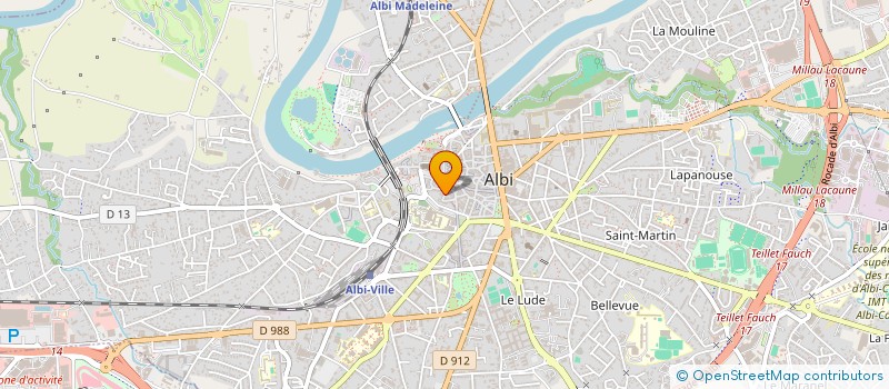 localisation de l'entreprise MONSIEUR AHMAD AZIMI à ALBI