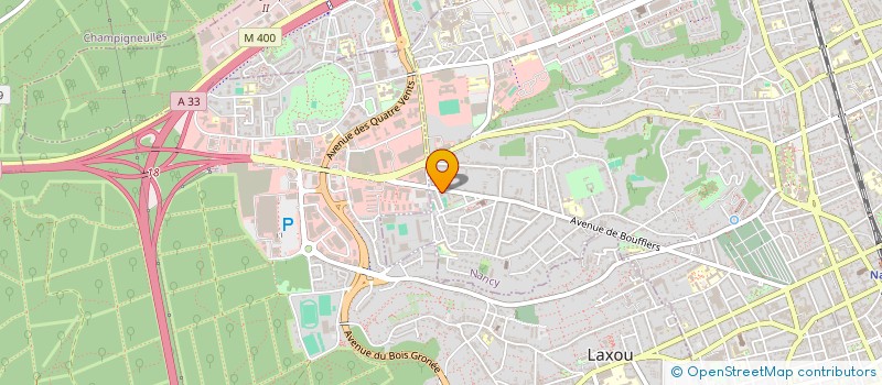 localisation de l'entreprise MONSIEUR AHMAD BAKOUR  NANCY