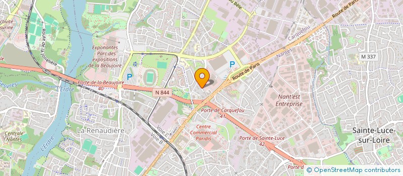 localisation de l'entreprise MONSIEUR AHMAD BILAL à NANTES