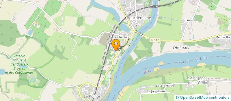 localisation de l'entreprise MONSIEUR AHMAD DARWICHE  BOUCHEMAINE