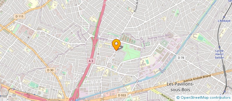 localisation de l'entreprise MONSIEUR AHMAD EL ALI  BONDY