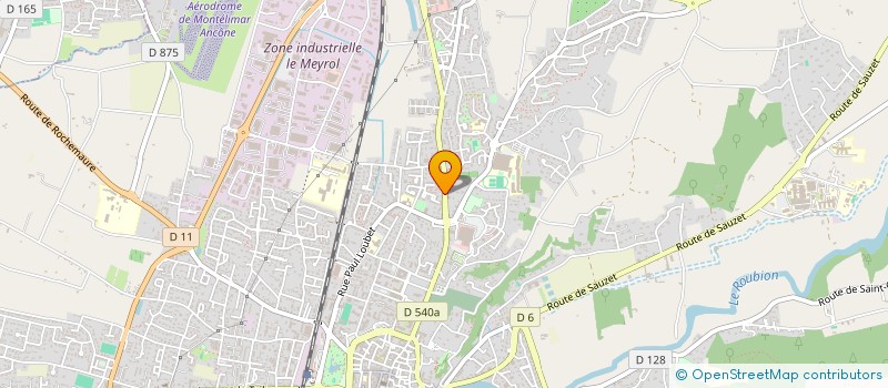 localisation de l'entreprise MONSIEUR AHMAD FIKRI  MONTELIMAR