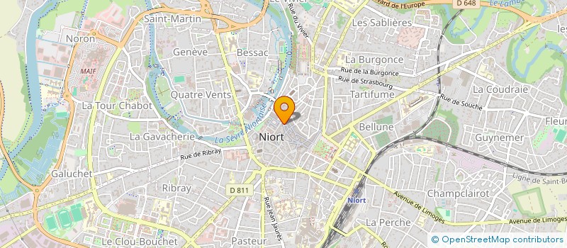 localisation de l'entreprise MONSIEUR AHMAD GAINJI à NIORT