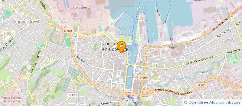 localisation de l'entreprise MONSIEUR AHMAD GHOZLAN  CHERBOURG-EN-COTENTIN