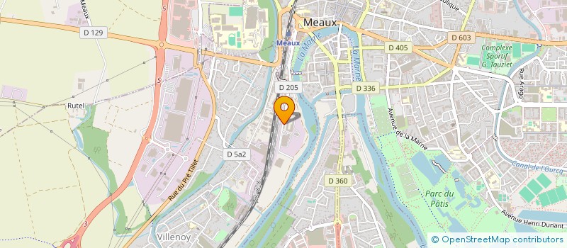 localisation de l'entreprise MONSIEUR AHMAD HABIBOLAHI  VILLENOY