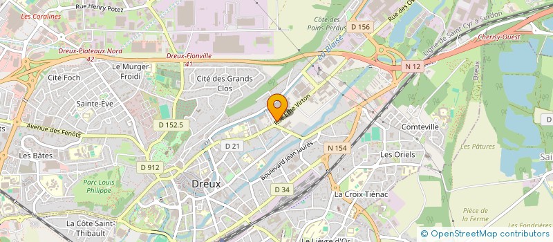 localisation de l'entreprise MONSIEUR AHMAD HAMADAH à DREUX