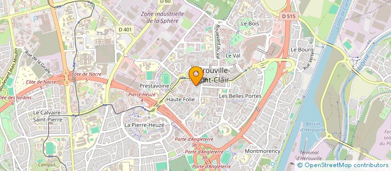 localisation de l'entreprise MONSIEUR AHMAD HANI à HEROUVILLE SAINT CLAIR