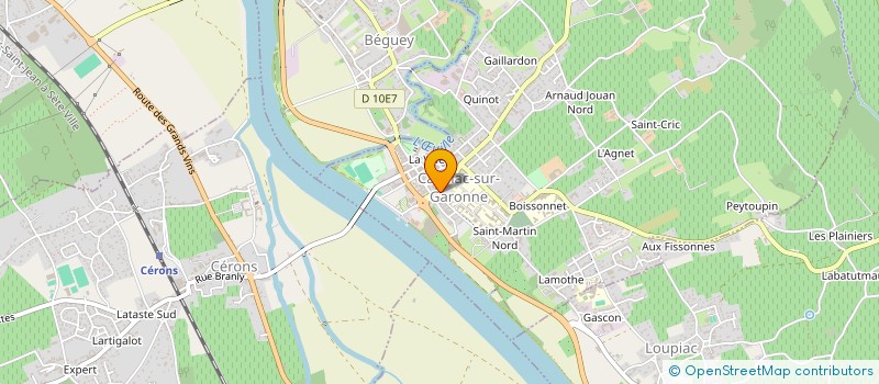 localisation de l'entreprise MONSIEUR AHMAD HBAISHEH KHALIL  CADILLAC-SUR-GARONNE