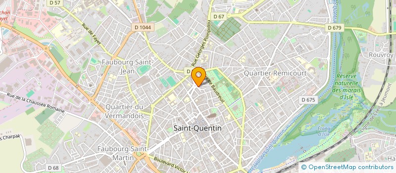 localisation de l'entreprise MONSIEUR AHMAD HOLDER à SAINT-QUENTIN