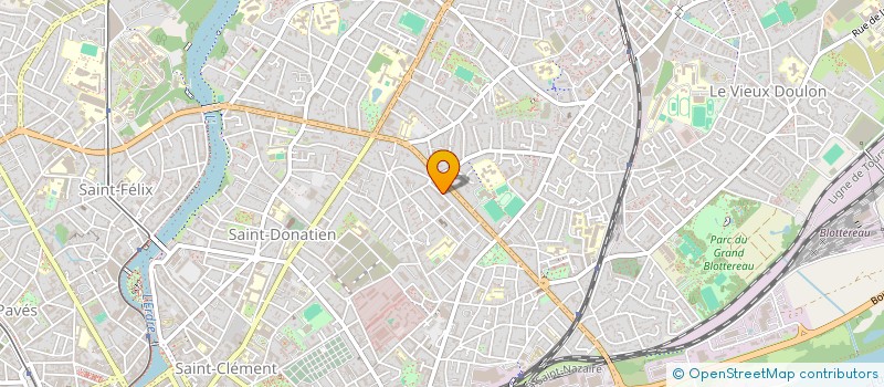 localisation de l'entreprise MONSIEUR AHMAD HUSSAINKHIL à NANTES