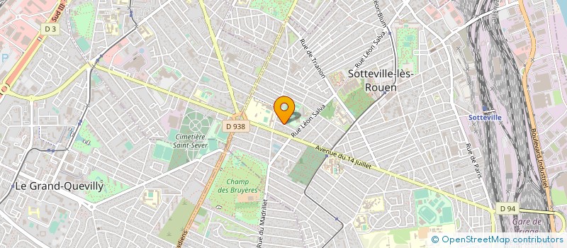 localisation de l'entreprise MONSIEUR AHMAD IDAN  SOTTEVILLE-LES-ROUEN