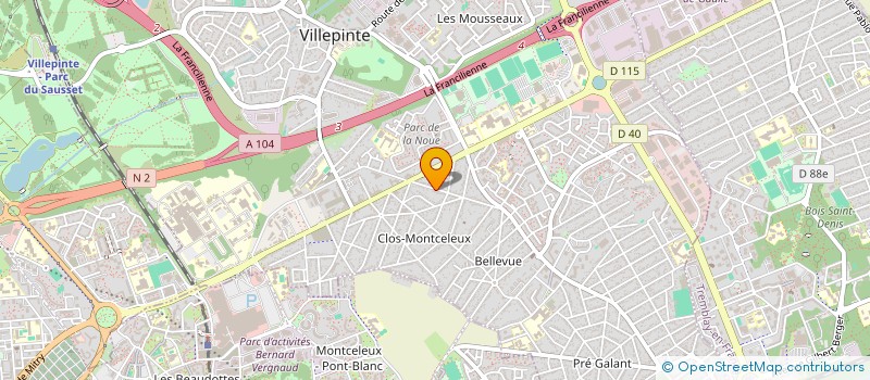 localisation de l'entreprise MONSIEUR AHMAD IFTIKHAR à VILLEPINTE