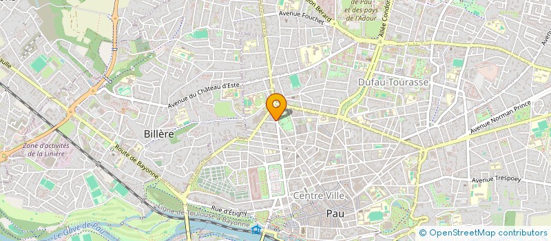 localisation de l'entreprise MONSIEUR AHMAD KHAMIS à PAU