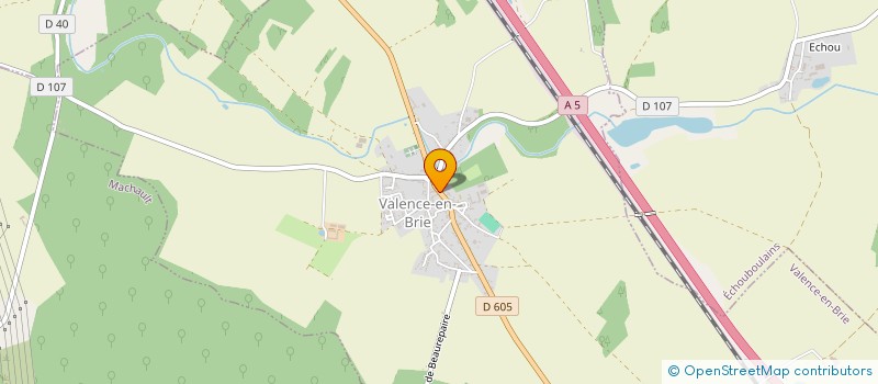 localisation de l'entreprise MONSIEUR AHMAD KHAN SADEEQ  VALENCE-EN-BRIE