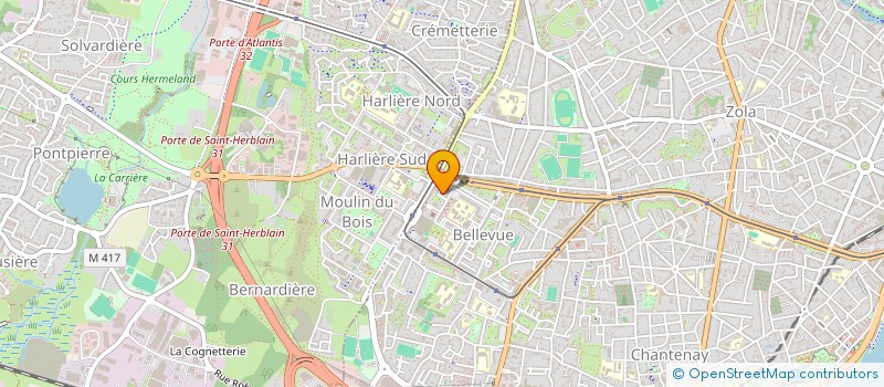 localisation de l'entreprise MONSIEUR AHMAD KHESROW ISHANCH  NANTES