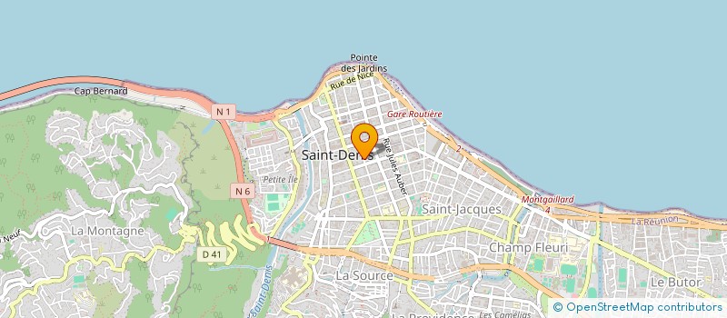 localisation de l'entreprise MONSIEUR AHMAD LOCATE à SAINT-DENIS