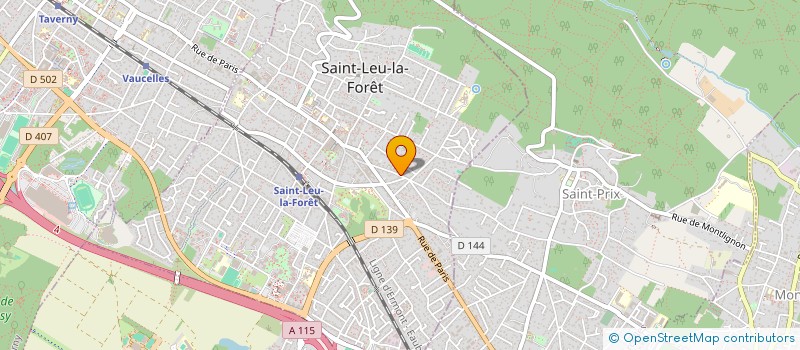 localisation de l'entreprise MONSIEUR AHMAD MANSOOR  SAINT-LEU-LA-FORET