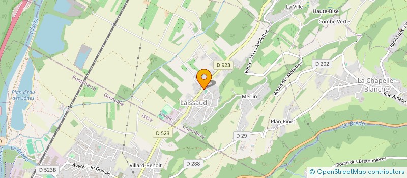 localisation de l'entreprise MONSIEUR AHMAD MIAKHIL  MONTMELIAN