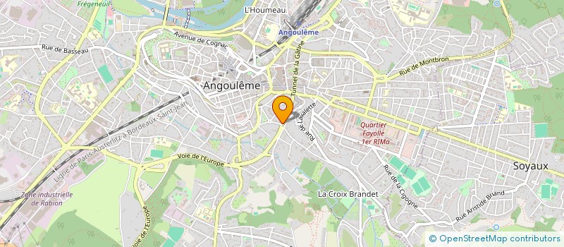 localisation de l'entreprise MONSIEUR AHMAD MIRDRIKVAND à ANGOULEME