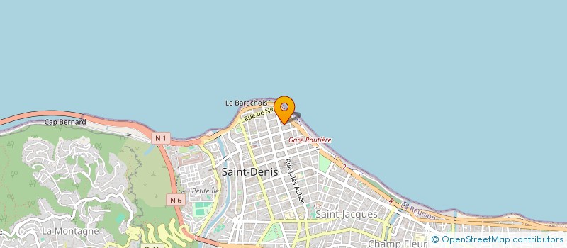 localisation de l'entreprise MONSIEUR AHMAD MOOTARA à SAINT-DENIS