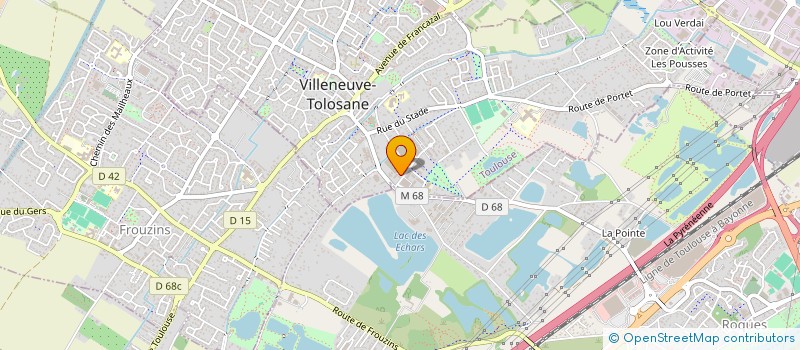 localisation de l'entreprise MONSIEUR AHMAD MOUSSAVI à VILLENEUVE-TOLOSANE