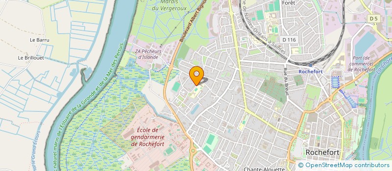 localisation de l'entreprise MONSIEUR AHMAD MUHAMMAD  ROCHEFORT