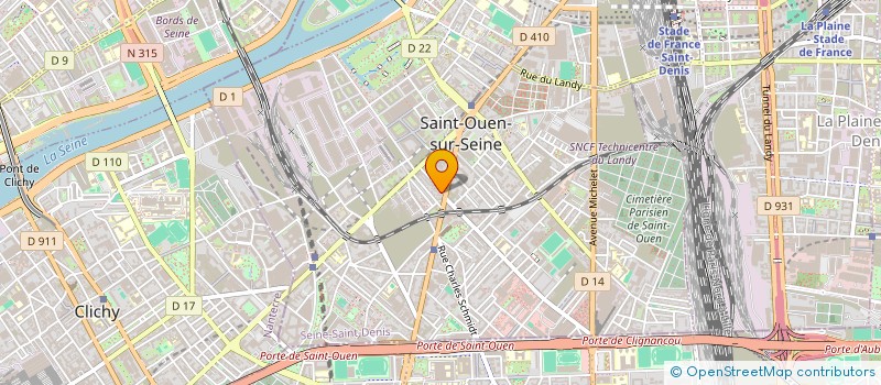 localisation de l'entreprise MONSIEUR AHMAD NABBOUH à SAINT-OUEN-SUR-SEINE