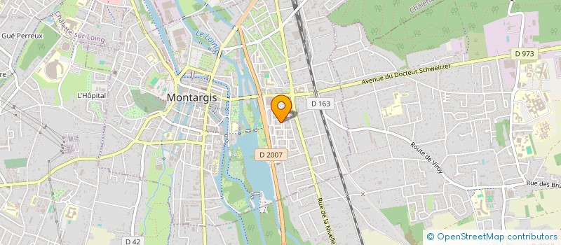 localisation de l'entreprise MONSIEUR AHMAD NAIMY à MONTARGIS