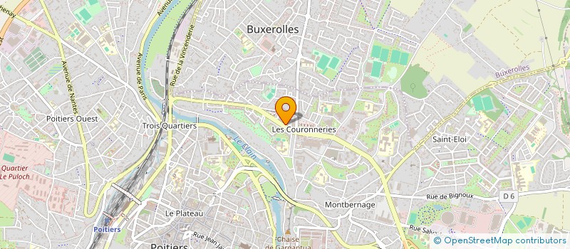 localisation de l'entreprise MONSIEUR AHMAD NAJAFI  POITIERS