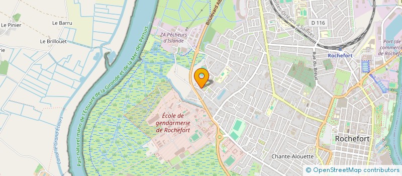 localisation de l'entreprise MONSIEUR AHMAD NAWID NAWID  ROCHEFORT