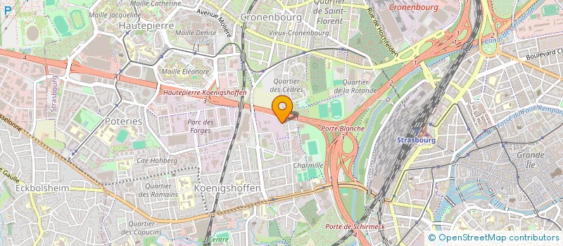 localisation de l'entreprise MONSIEUR AHMAD OMAR à STRASBOURG