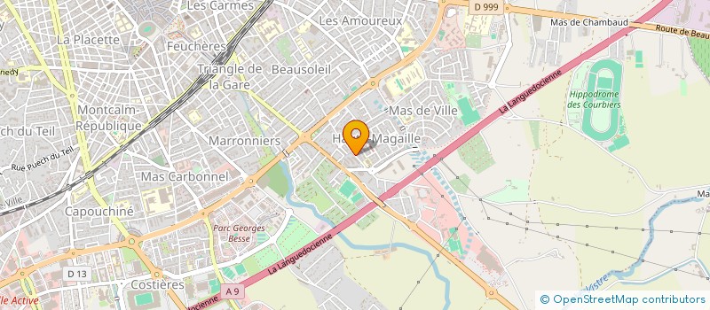 localisation de l'entreprise MONSIEUR AHMAD QASIMI  NIMES