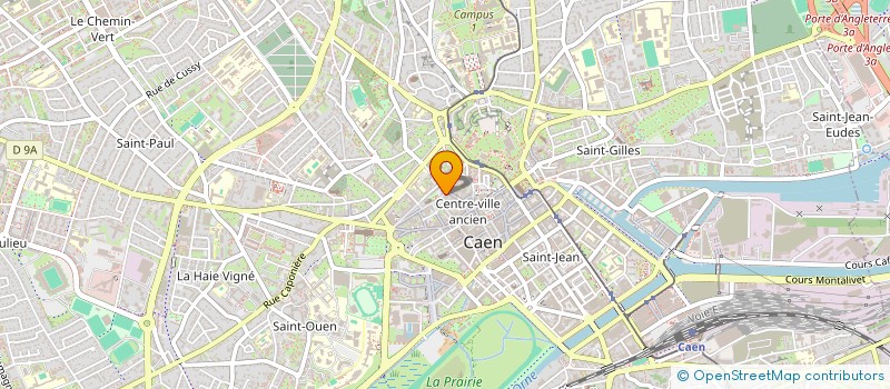 localisation de l'entreprise MONSIEUR AHMAD RAHBAR JALALI à CAEN
