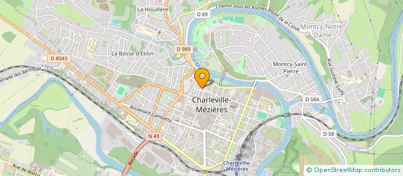 localisation de l'entreprise MONSIEUR AHMAD RAHI à CHARLEVILLE MEZIERES