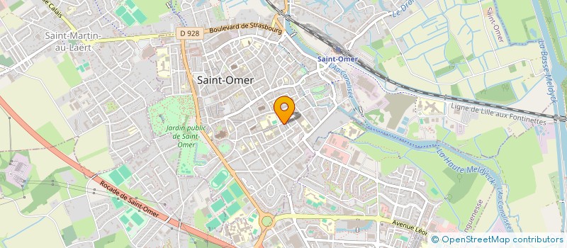 localisation de l'entreprise MONSIEUR AHMAD REHMAN  SAINT-OMER