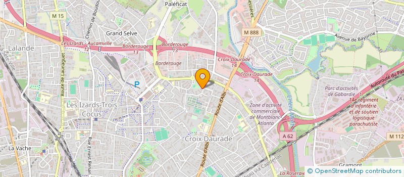 localisation de l'entreprise MONSIEUR AHMAD RIZK  TOULOUSE