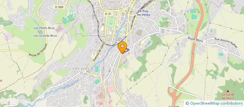 localisation de l'entreprise MONSIEUR AHMAD SALARZAI  LE PUY-EN-VELAY