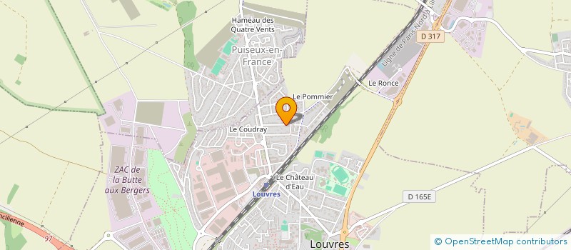 localisation de l'entreprise MONSIEUR AHMAD SALEH  LOUVRES